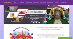 Desktop Screenshot of chicagopartyplace.com